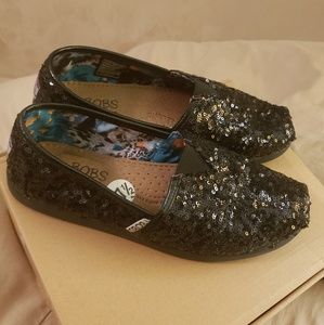 Black Sequin Bobs